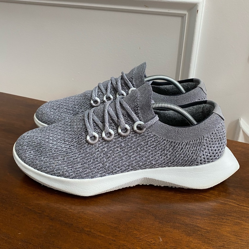 allbirds Men’s Tree Dasher 2 Medium Grey Running Shoe Sneaker Size 12